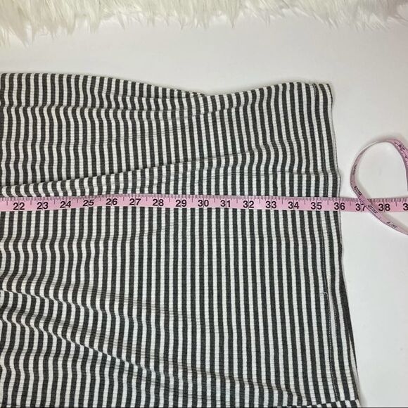 Goodnight Macaroon Striped Off The Shoulder Barbiecore Pin Up Style Dress S - Picture 12 of 14